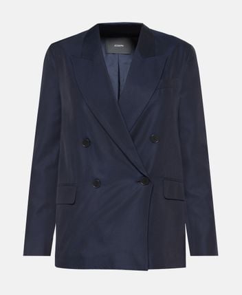 Silk-blend blazer Jaden