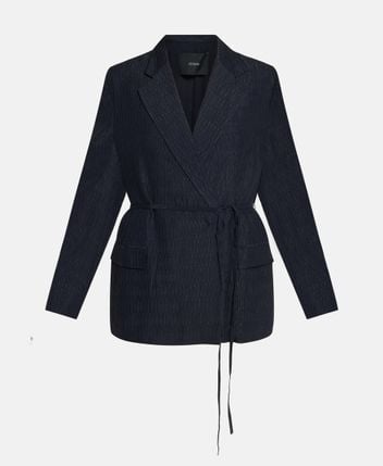 Silk-blend blazer Amelot