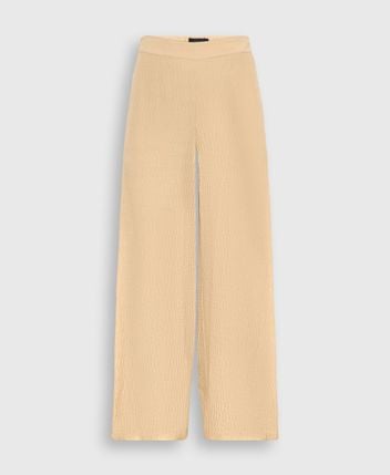 Silk-blend trousers