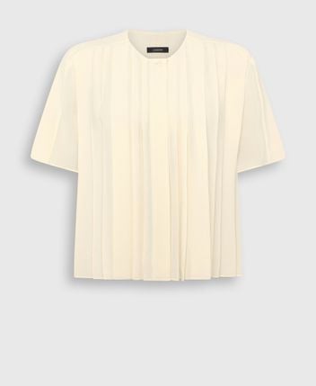 Pleated blouse