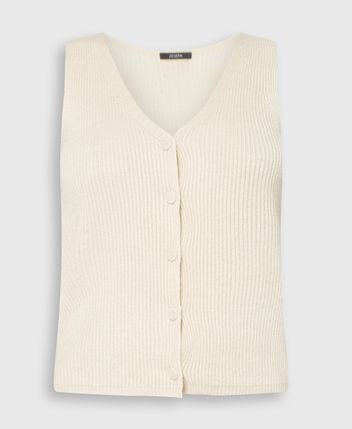 Linen-blend waistcoat Vendi1692