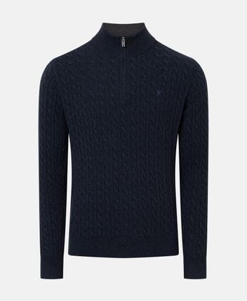 Wool-blend troyer