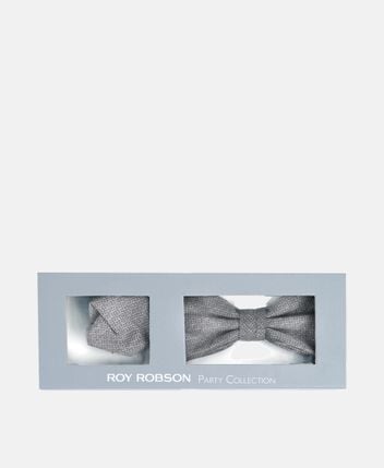 Set with bow tie and pocket square