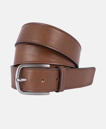 Leather belt