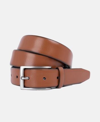 Leather belt