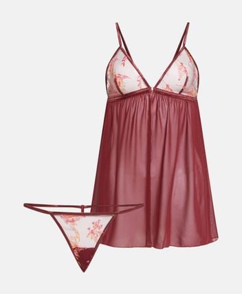 Negligee & slip set