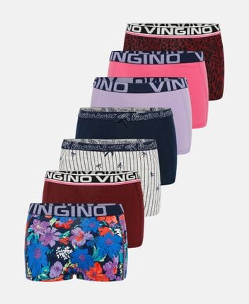 Briefs, pack of 7 Flower