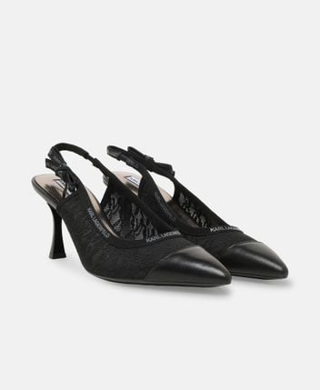 Slingback pumps