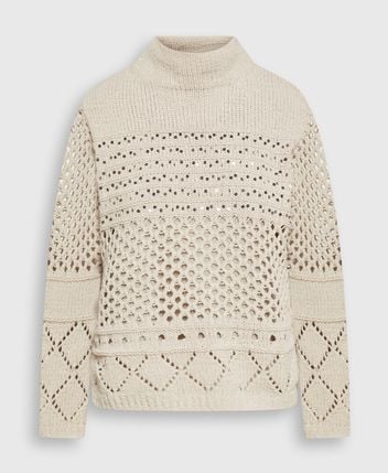 Crochet pullover