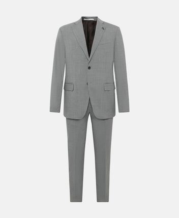 Wool-blend suit
