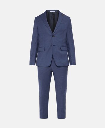 Wool-blend suit
