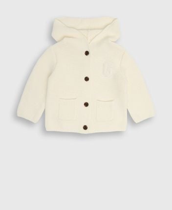 Hooded cardigan