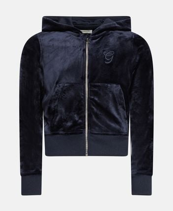 Hooded sweat jacket