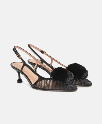 Slingback pumps