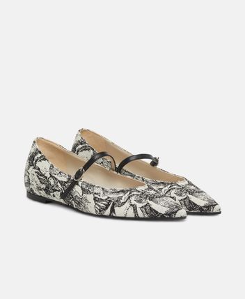 Ballerina flat with straps Carolina