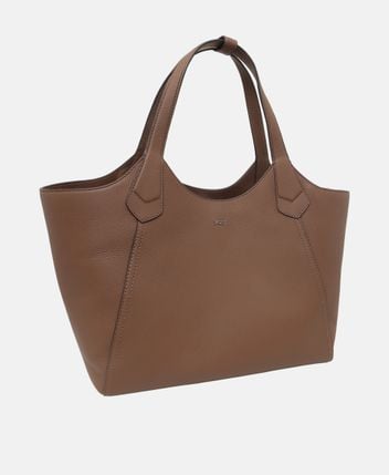 Leather shopper Lenah