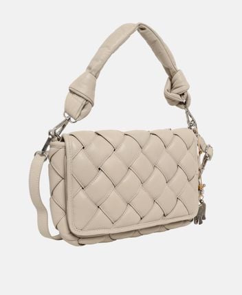 Leather cross body bag