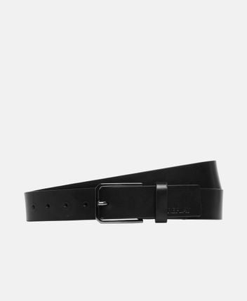 Leather belt