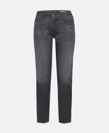 Straight-leg jeans