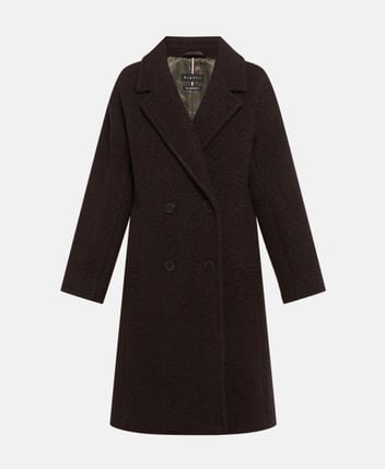 Wool-blend coat