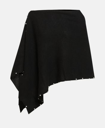 Cashmere poncho
