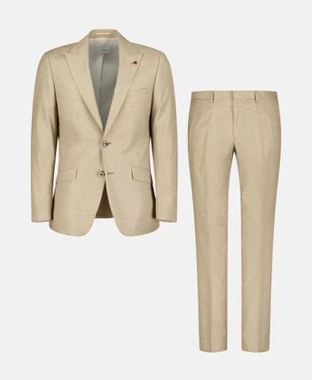 Wool-blend suit