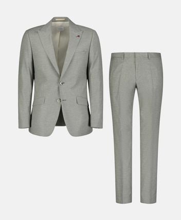 Wool-blend suit