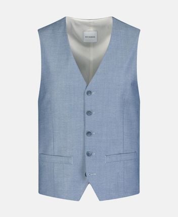 Wool-blend waistcoat