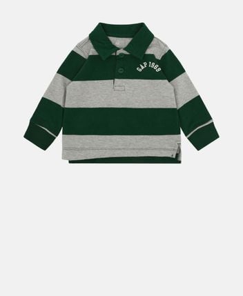 Long-sleeved polo shirt