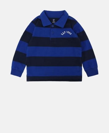 Long-sleeved polo shirt