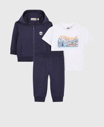 T-shirt, hoodie & track pants set