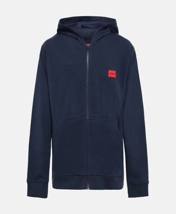 Hooded sweat jacket