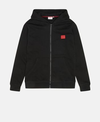 Hooded sweat jacket