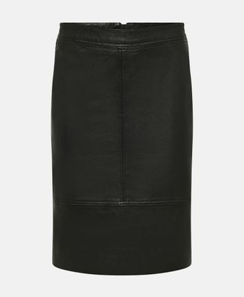 Leather skirt