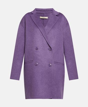 Wool-blend coat