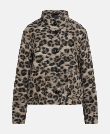 Wool-blend jacket