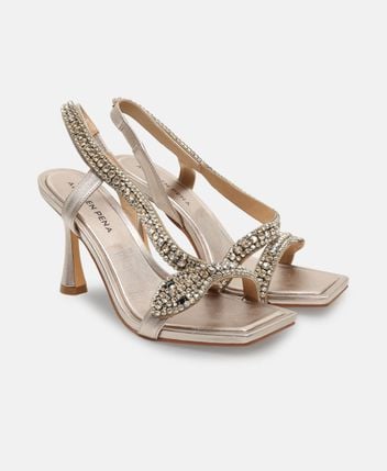 Heeled sandals