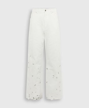 Straight-leg jeans
