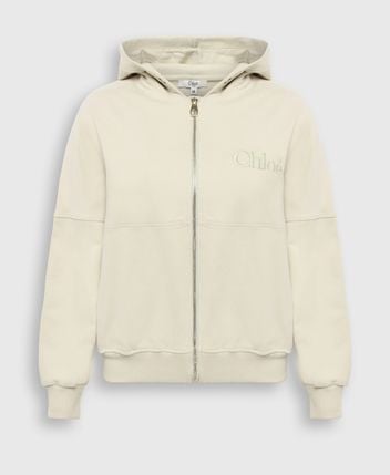 Hooded sweat jacket