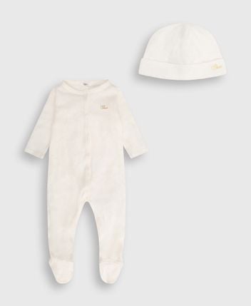 Romper and cap set