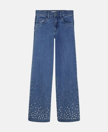 Wide leg jeans