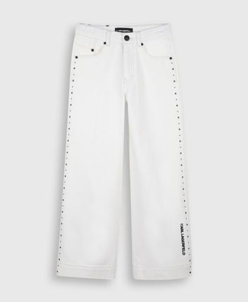 Straight leg jeans