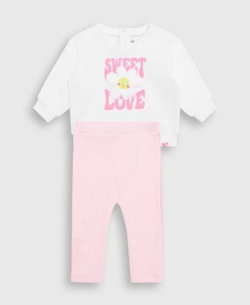 Sweatshirt and trousers set