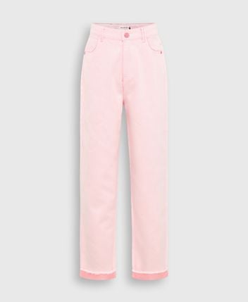 Straight-leg jeans