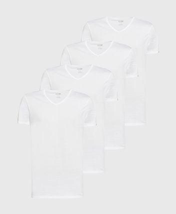Undershirts, pack of 4