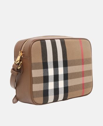 Leather cross body bag