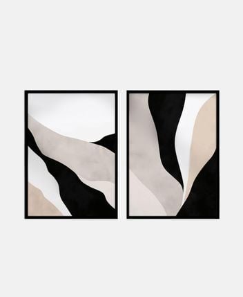 Framed pictures, set of 2