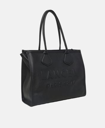 Leather shopper