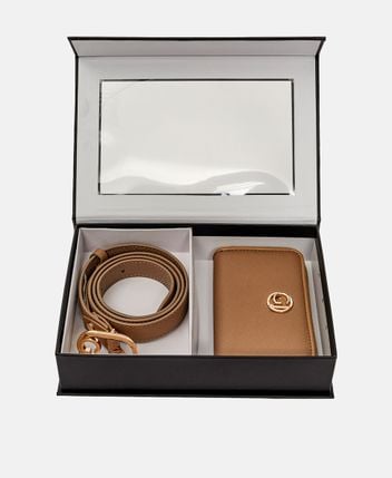 Wallet and belt
