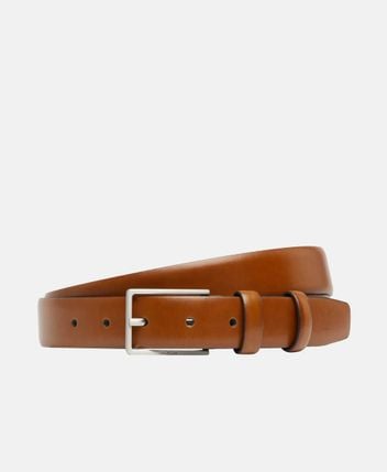 Leather belt